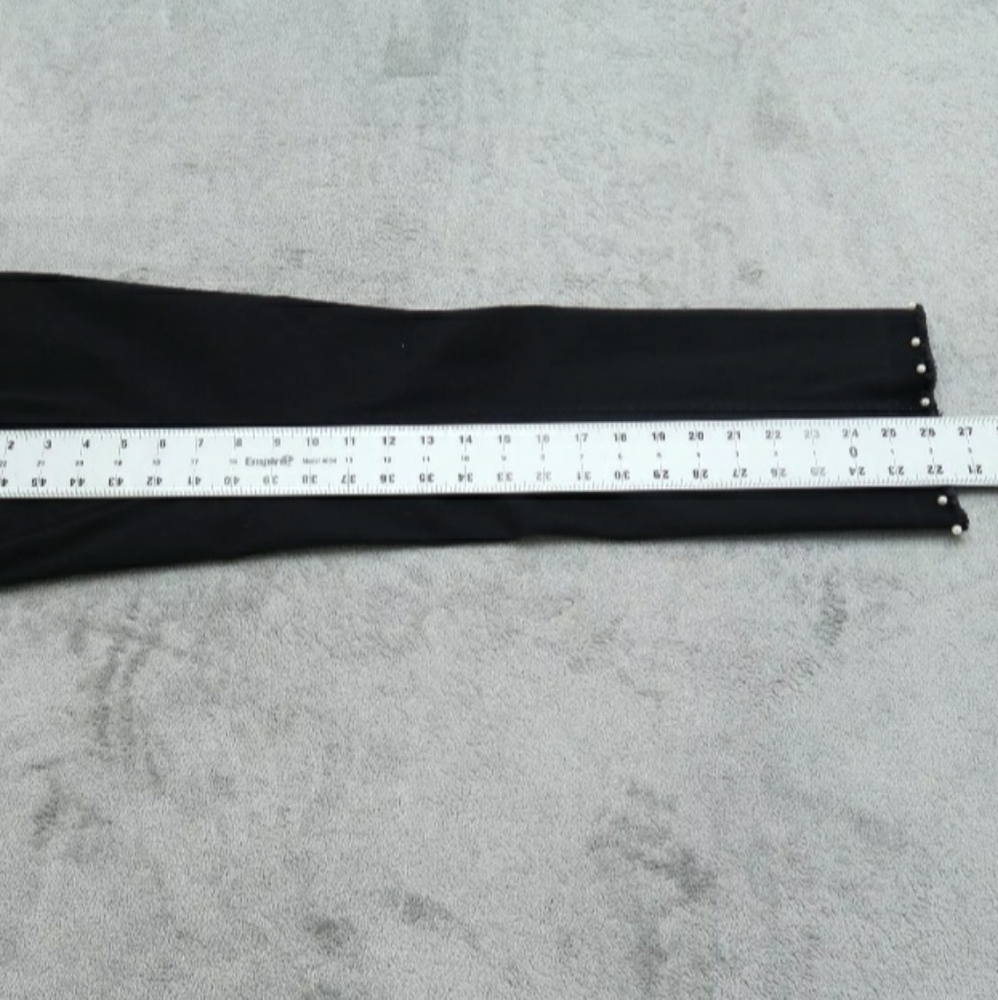 Women's Black Jeans By Blue Desire, Midrise Sz 9, 29x26 - Picture 7 of 14